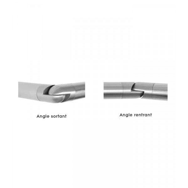 AURO - About d'angle orientable - rideaux